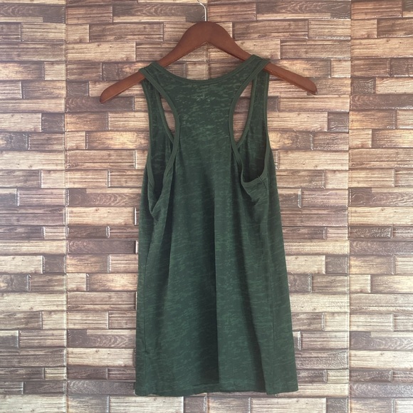 EUC Women’s Medium Blue 84 Green Baylor University  Muscle Tank - Picture 2 of 7